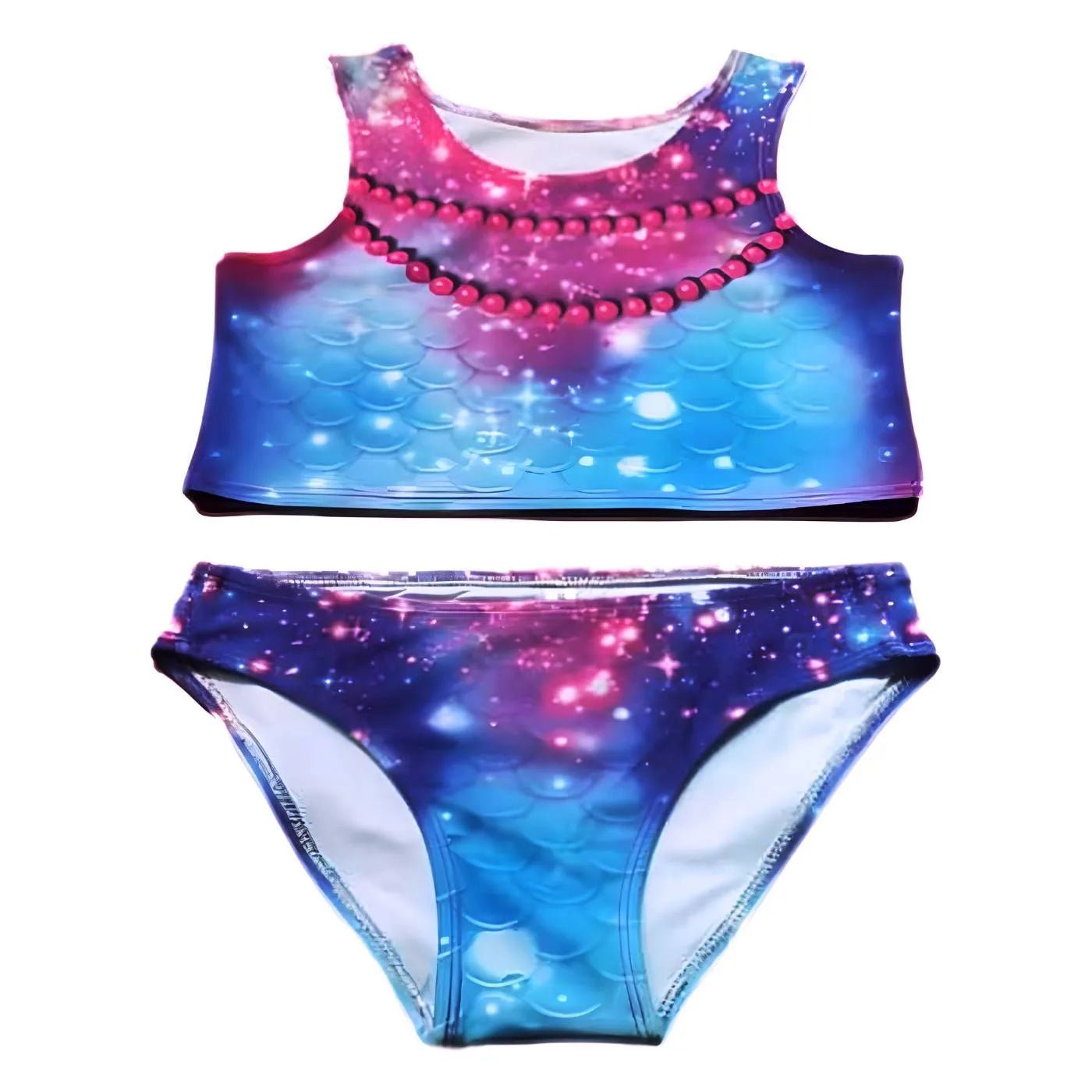 Bikiniset Prinses Tara in roze-blauw zeemeermin stijl – Mermaid Sisters