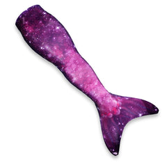 Lichtgewicht zeemeerminstaart in paars met sterrenmotief, perfect voor comfortabel zwemmen. Star of the Sea Purple.