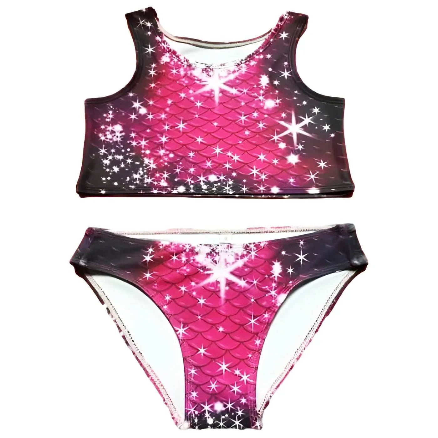 Bikiniset Pink Passion in roze zeemeermin stijl – Mermaid Sisters