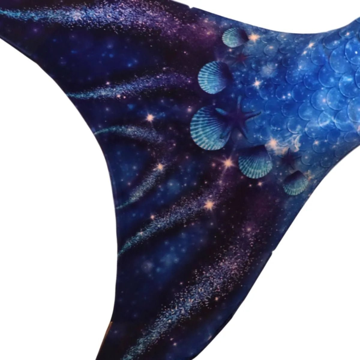 Zeemeermin staart Star of the Sea Blue met monovin zijaanzicht – Mermaid Sisters